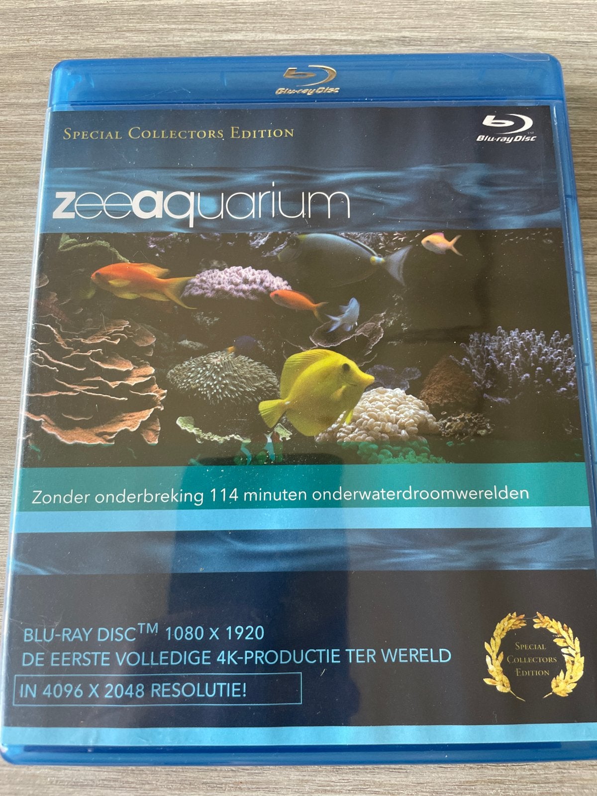 Zeeaquarium Blu-ray Special Collectors Edition 4K, Documentaire, Inclusief extra's, Alle leeftijden, Documentaire en Educatief