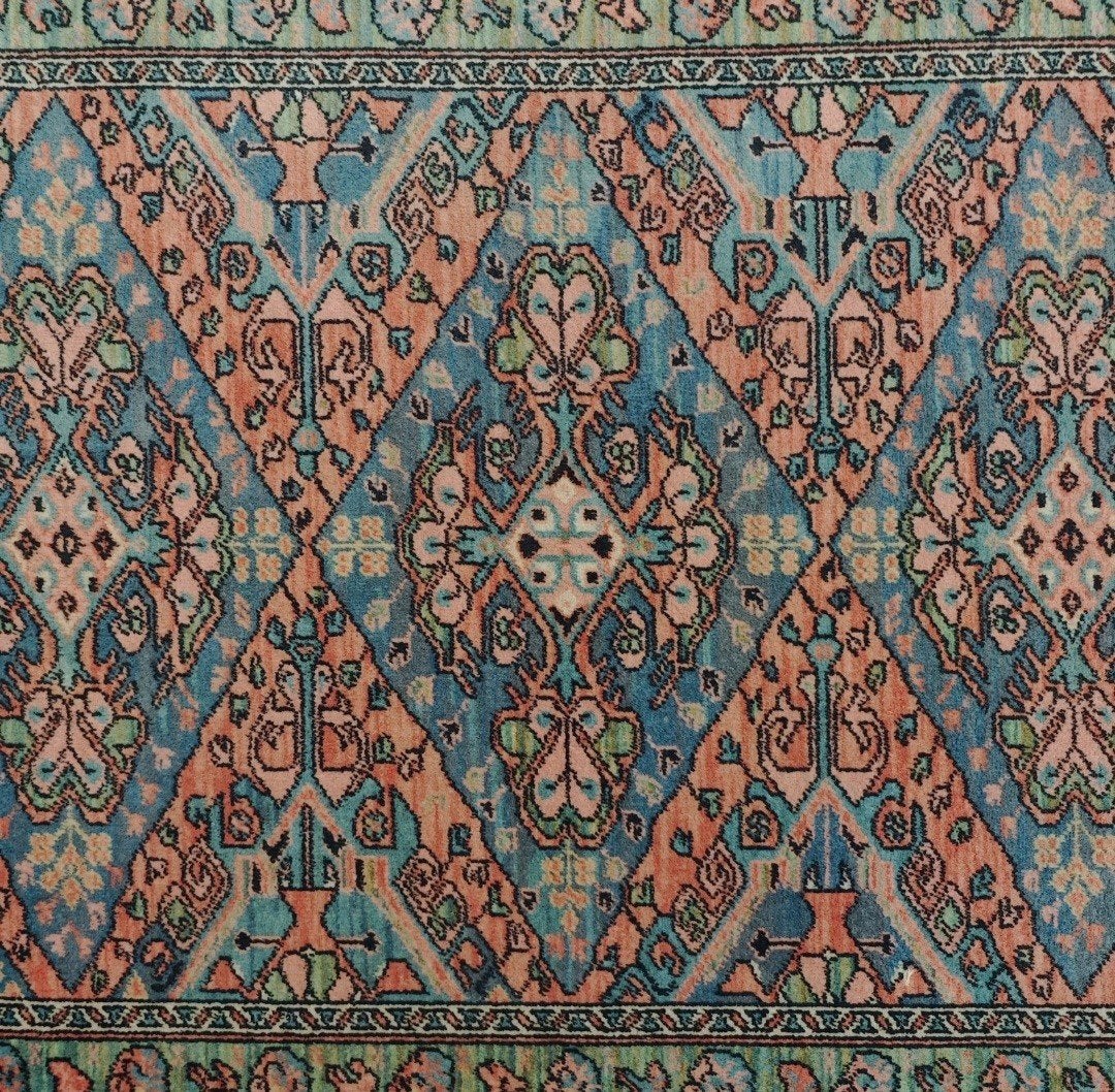 Vintage Perzisch wol Kazak vloerkleed Kadjar 140x191cm, Gebruikt, 100 tot 150 cm, Vintage, oosters, Perzisch, hype, Www.hypepopup.nl