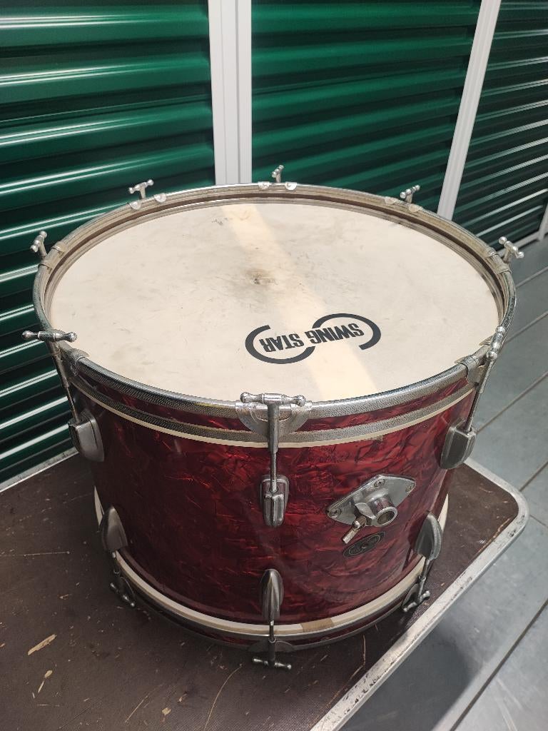 Grote vintage Swing Star bassdrum / kick drum, Ophalen, Gebruikt, Overige merken
