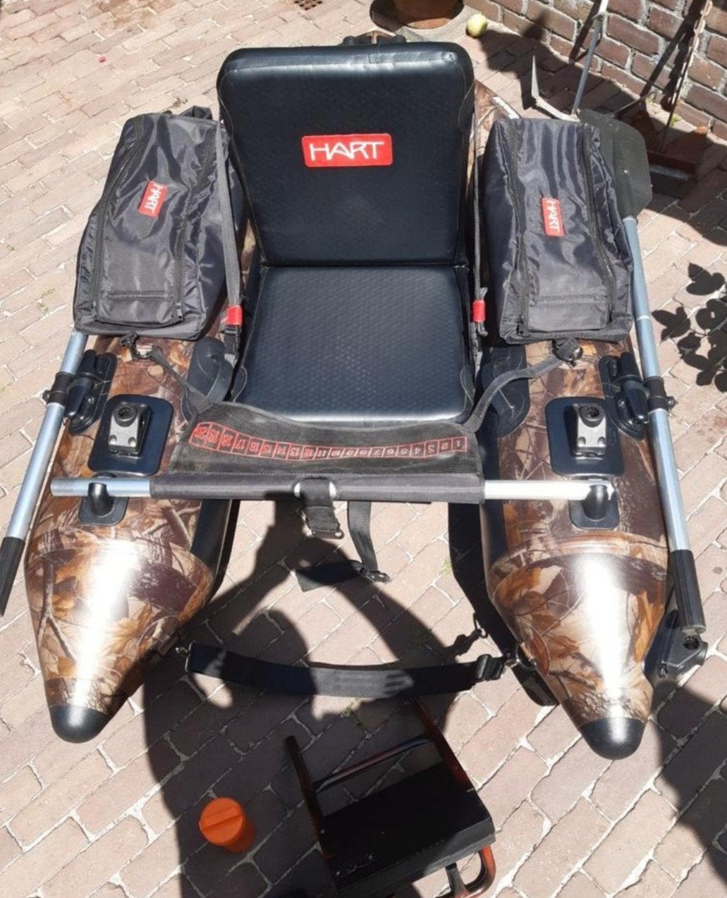 Hart Guardian bellyboat., Ophalen, Zo goed als nieuw, Complete set