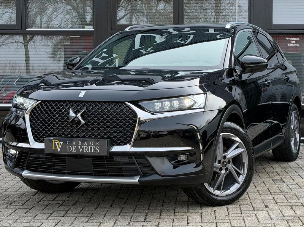 DS 7 Crossback 1.6 Turbo 224pk Opera ACC Focal Nachtzicht Fu, Auto's, DS, 15 km/l, Zwart, 4 cilinders, Zwart