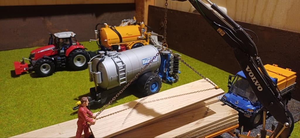 Hijskettingen, Hobby en Vrije tijd, Modelauto's | 1:32, Ophalen, Nieuw, Tractor of Landbouw