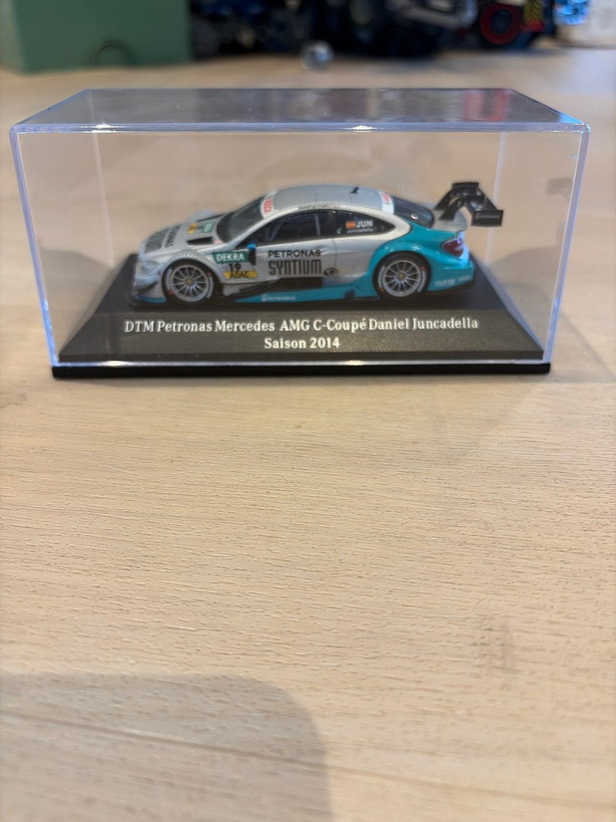 DTM Petronas Mercedes AMG C-Coupé Daniel Juncadella 2014, Ophalen of Verzenden, Zo goed als nieuw, Overige typen, MiniChamps
