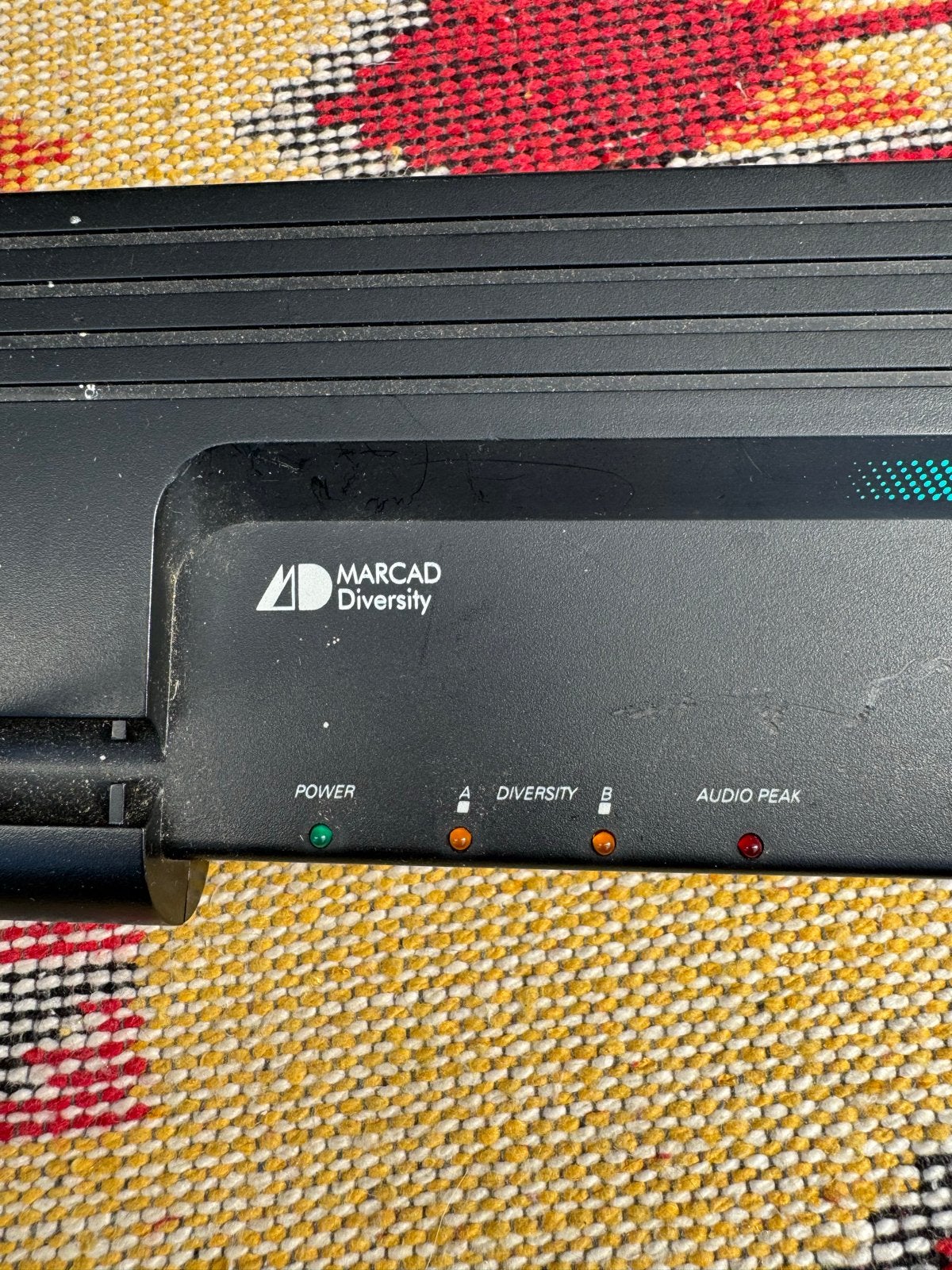 Shure T4V Diversity Receiver met Headset Microfoon, Ophalen of Verzenden, Gebruikt, Zangmicrofoon, Draadloos