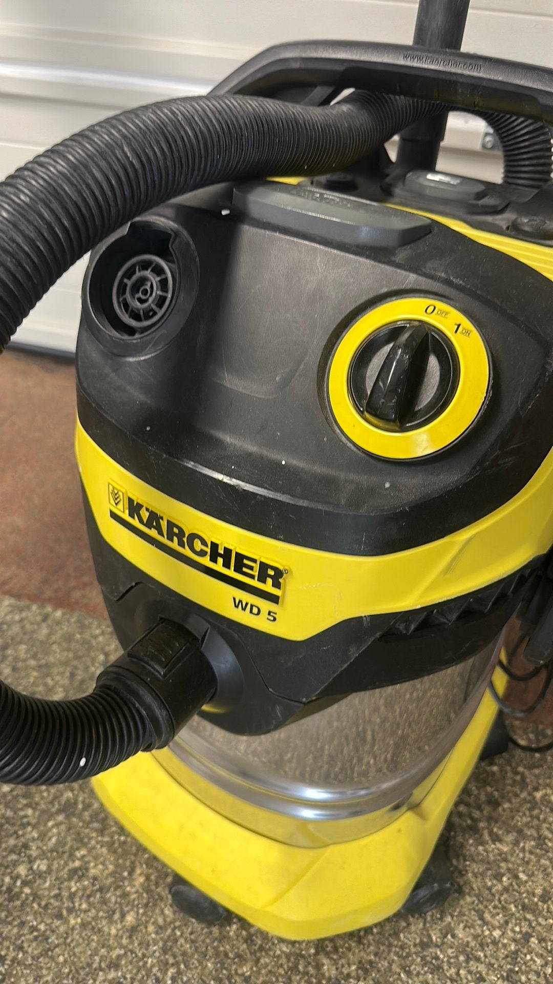 Karcher wd 5, Ophalen, Zo goed als nieuw