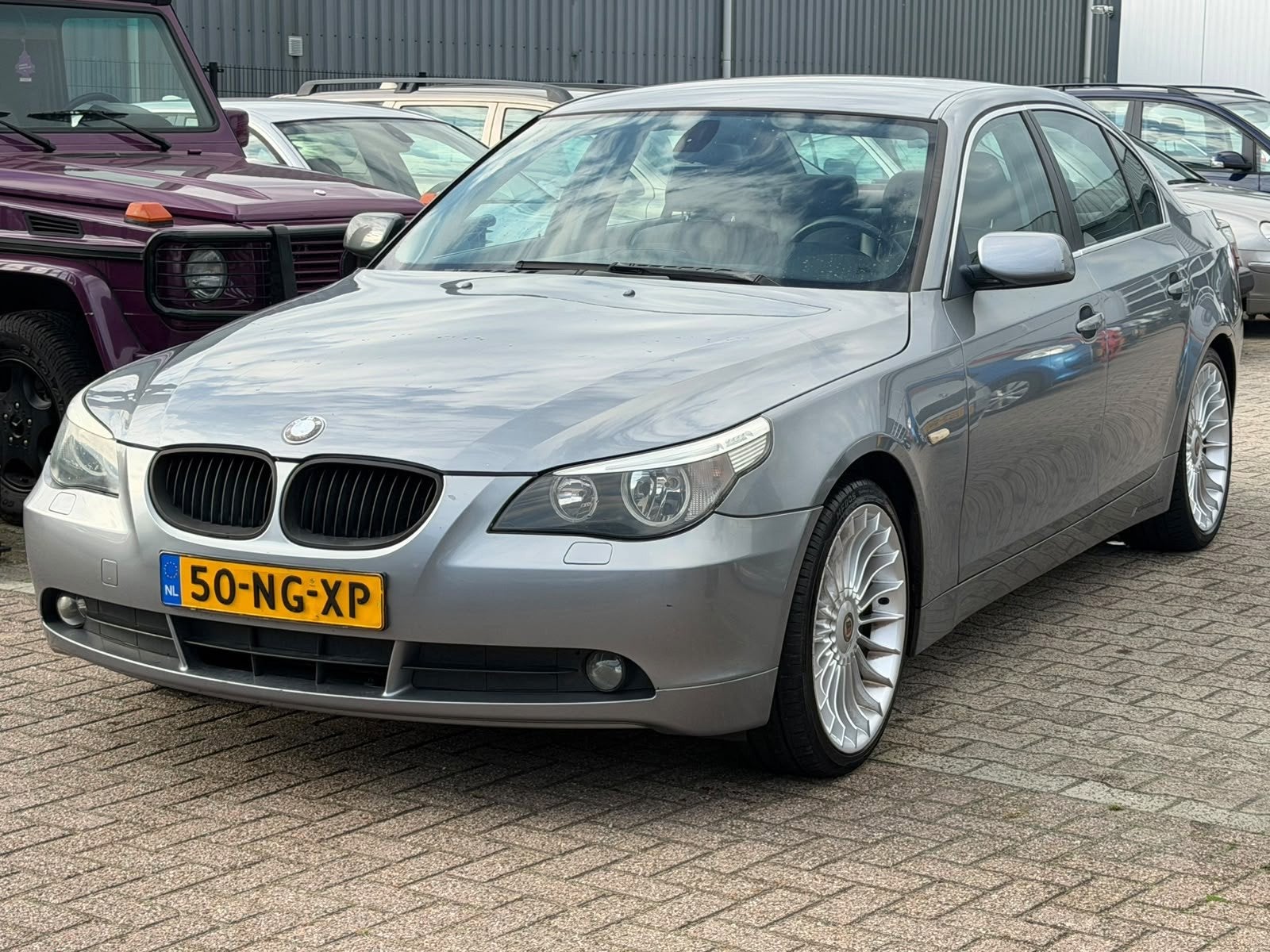 BMW 5-serie 520i Sedan Handgeschakeld 2003 E60 Alpina, Auto's, 2171 cc, Achterwielaandrijving, Bedrijf, Handgeschakeld