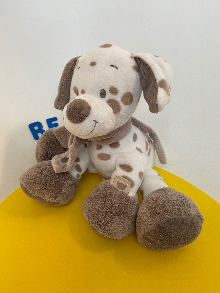 K2150 Nattou hond met speeldoosje, Ophalen of Verzenden, Zo goed als nieuw, Hond