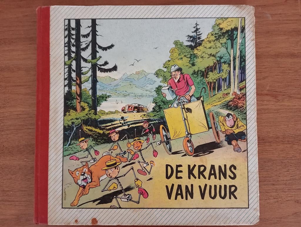 Ruil/koop Oscar En Isidoor "De Krans Van Vuur" (1964), Boeken, Eén comic, Ophalen of Verzenden, Gelezen, Overige gebieden