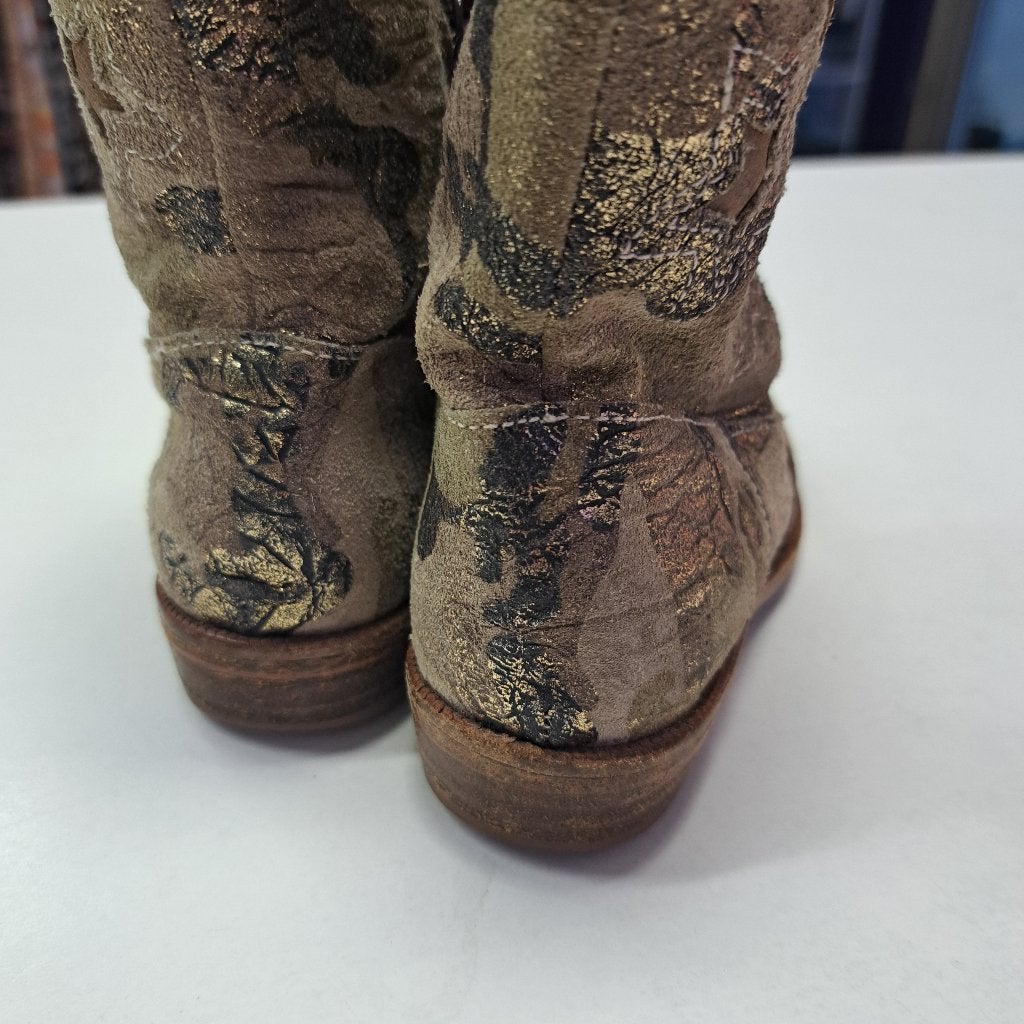 Zecchino d'oro Italiaanse cowboyboots 21 goud beige nr 49547, Meisje, ., Laarsjes, Ophalen of Verzenden