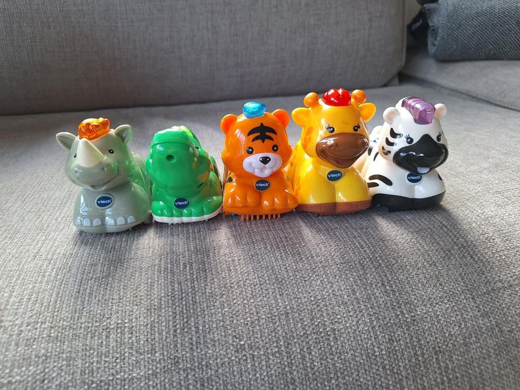 16 VTech Toet toet auto's en zoef zoef dieren, Ophalen of Verzenden, 6 maanden tot 2 jaar