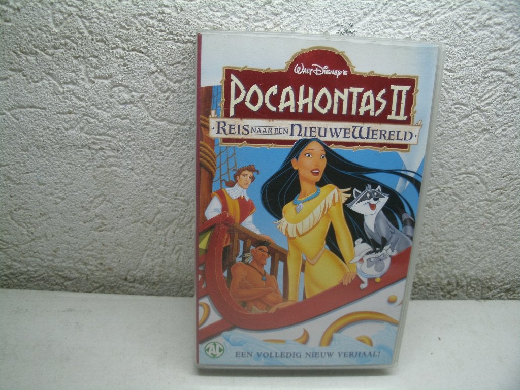 vhs 191a pocahontas 2 reis naar een nieuwe wereld ned gespr, Alle leeftijden, Ophalen of Verzenden, Zo goed als nieuw