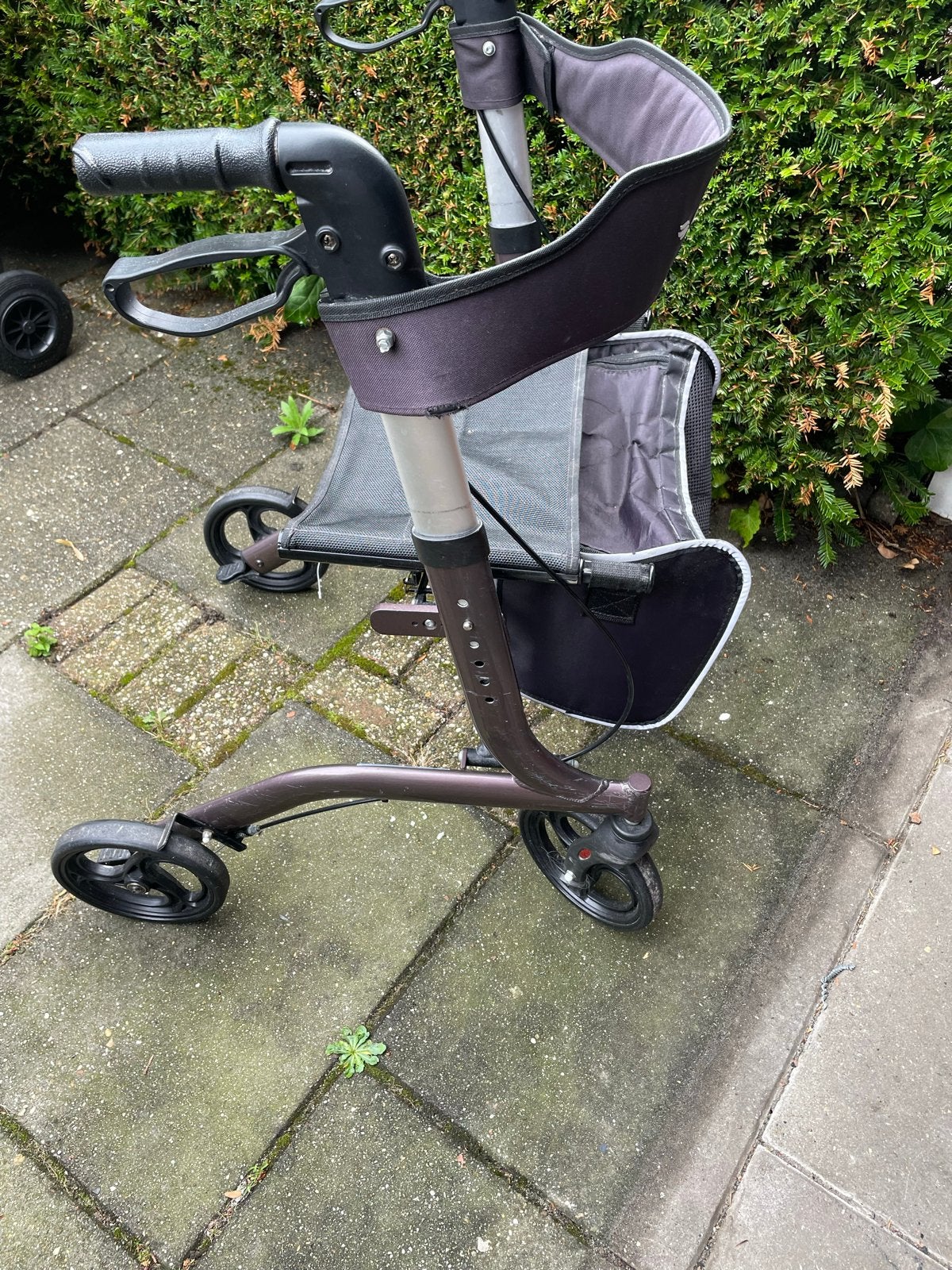 Rollator gebruikt, Ophalen