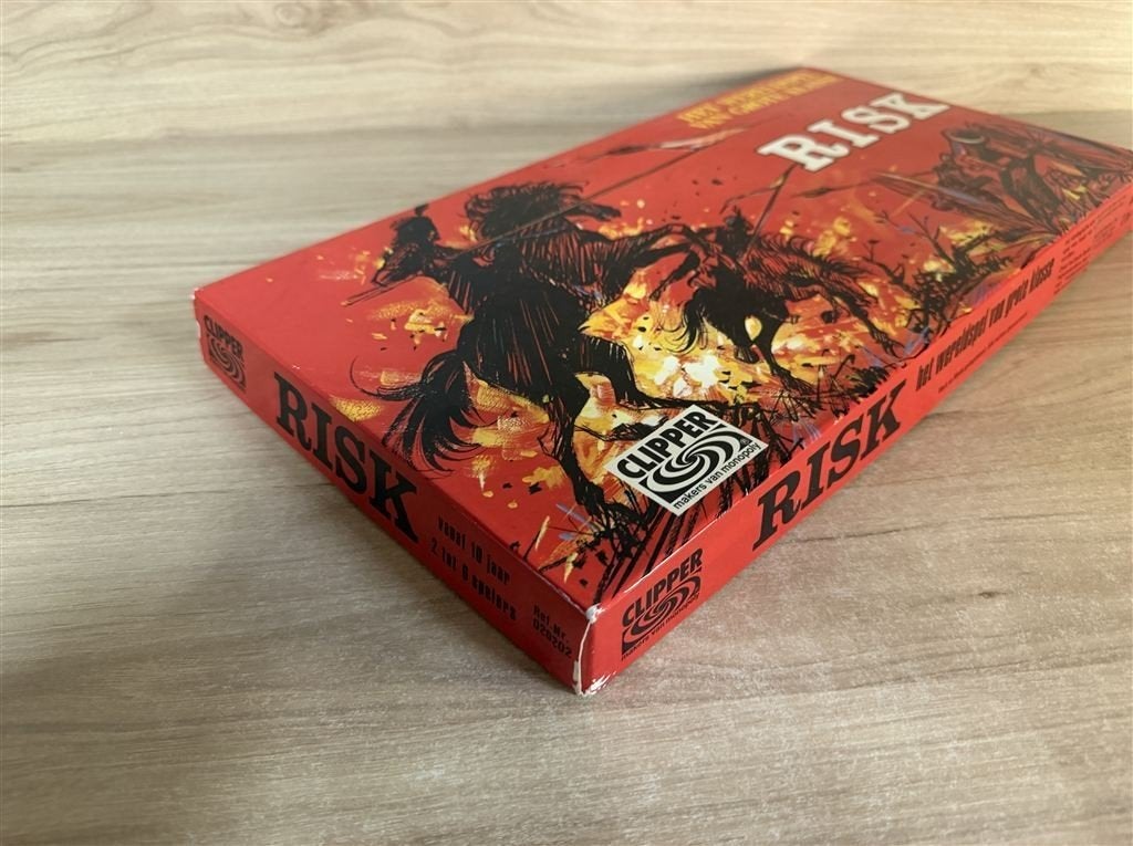 Risk rode doos - clipper - s6486, Verzenden, Zo goed als nieuw
