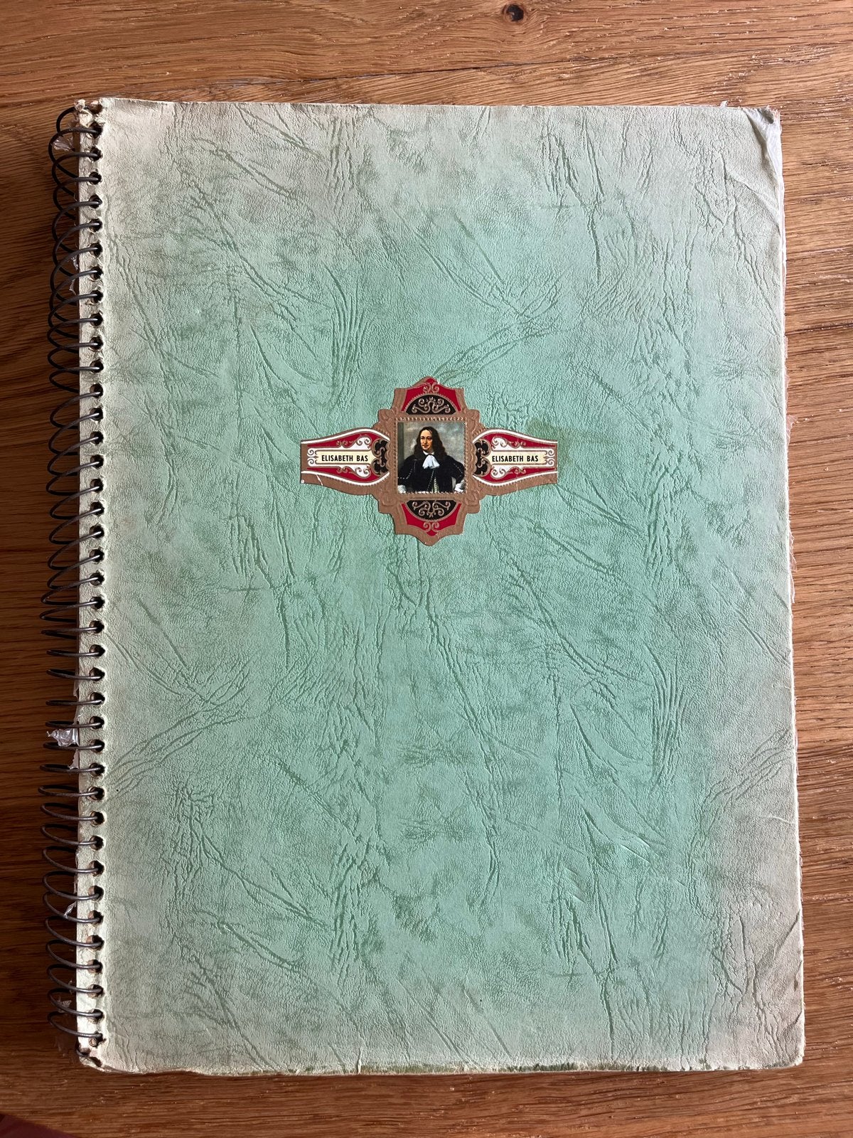 Vintage sigarenbandjes album - Elisabeth Bas, Verzamelen, Ophalen of Verzenden, Gebruikt