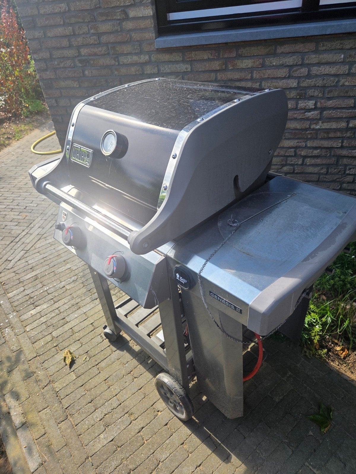 Weber BBQ Genesis II E-210 GBS Gasbarbecue, Ophalen of Verzenden, Gebruikt, Weber