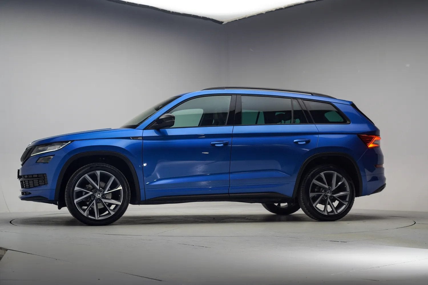 Skoda Kodiaq 1.5 TSI Sportline Business Aut. [ Leder/Alcanta, Auto's, Automaat, Adaptive Cruise Control, 4 cilinders, 150 pk