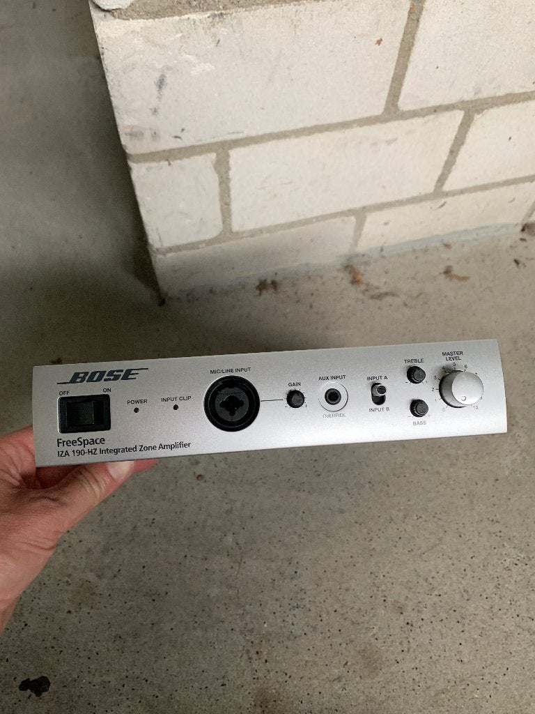Bose Freespace IZA 190-hz, Audio, Tv en Foto, Overige merken, Ophalen of Verzenden, 60 tot 120 watt, Gebruikt