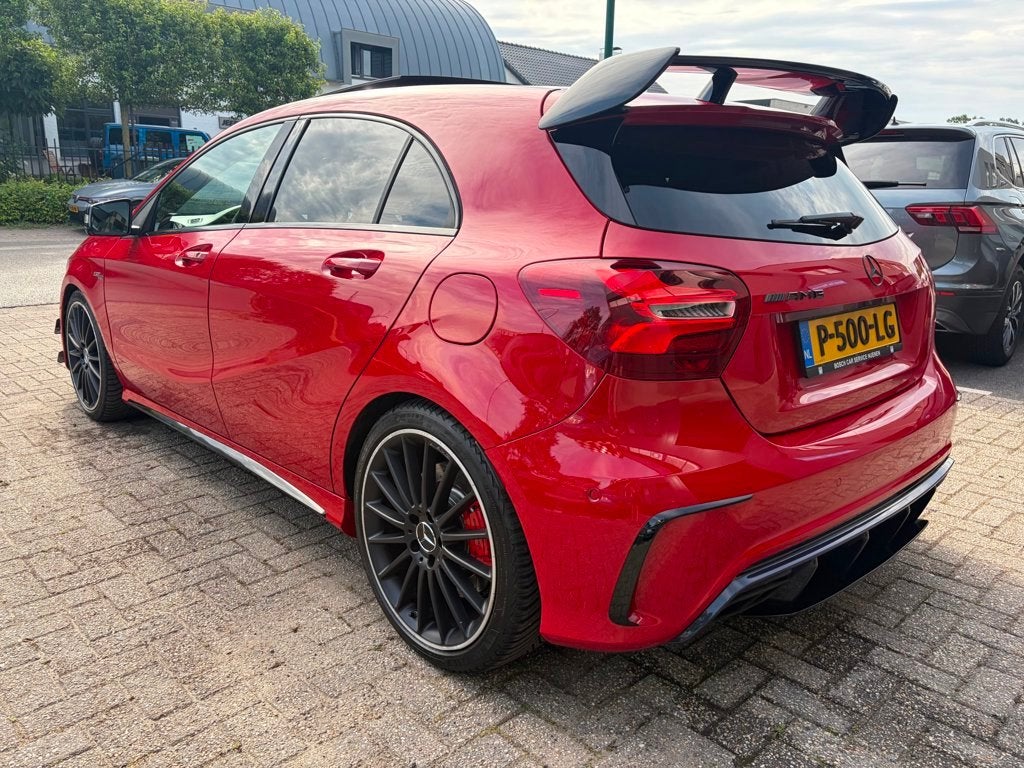 Mercedes-Benz A-klasse AMG 45 4MATIC, Pano, Camera, Schaalst, Auto's, 12 maanden, Gebruikt, Euro 6, 4 cilinders