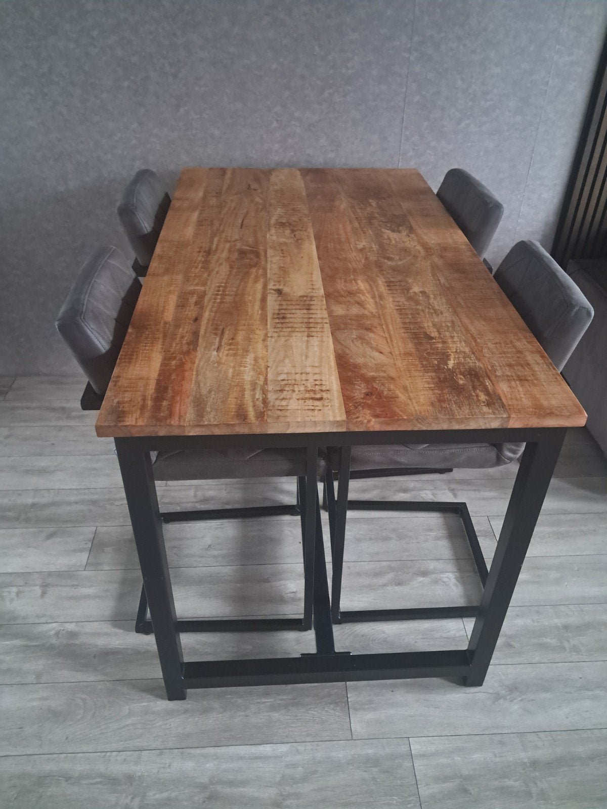 bartafel set, Huis en Inrichting, Ophalen, 50 tot 100 cm, Zo goed als nieuw, 150 tot 200 cm