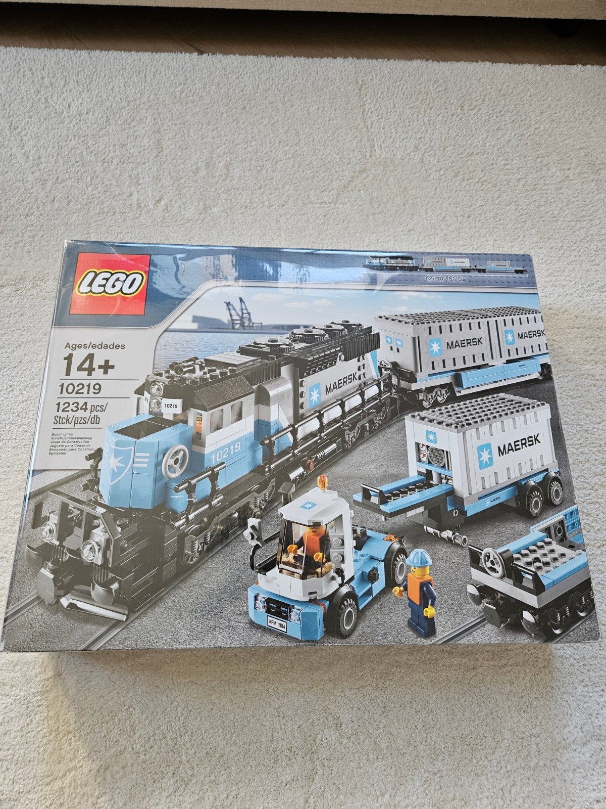 Lego 10219 Maersk Train, Kinderen en Baby's, Speelgoed | Duplo en Lego, Ophalen of Verzenden, Nieuw, Complete set, Lego