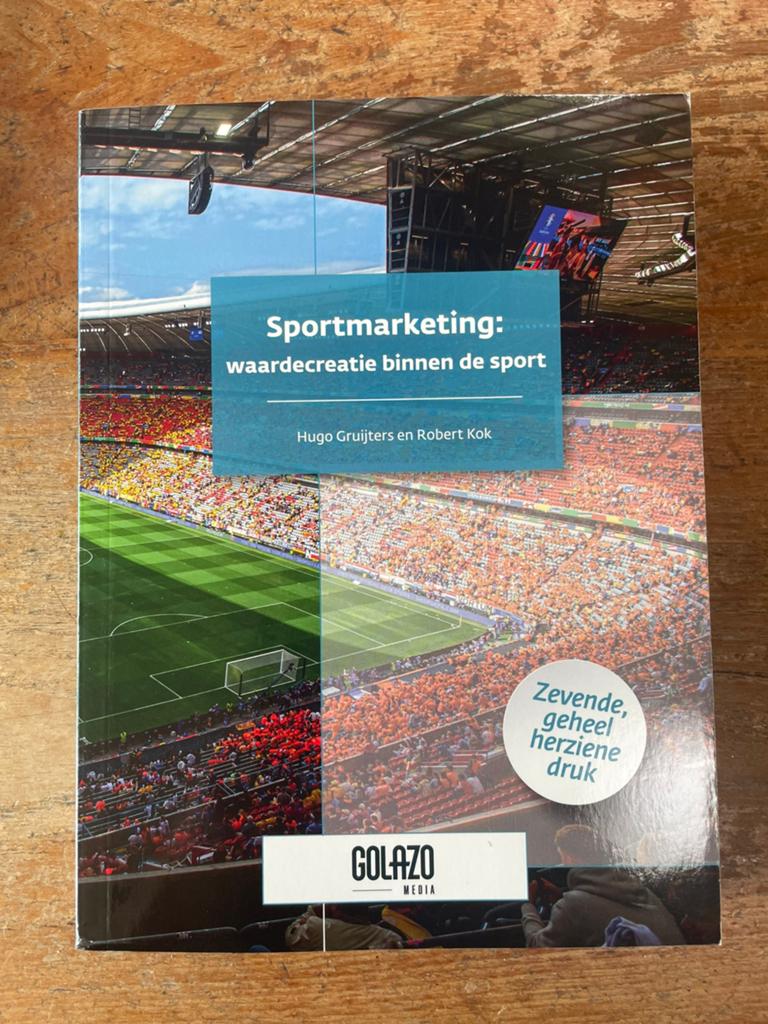 Sportmarketing: waardecreatie binnen de sport, Boeken, Hugo Gruijters; Robert Kok, Nieuw, Alpha, HBO