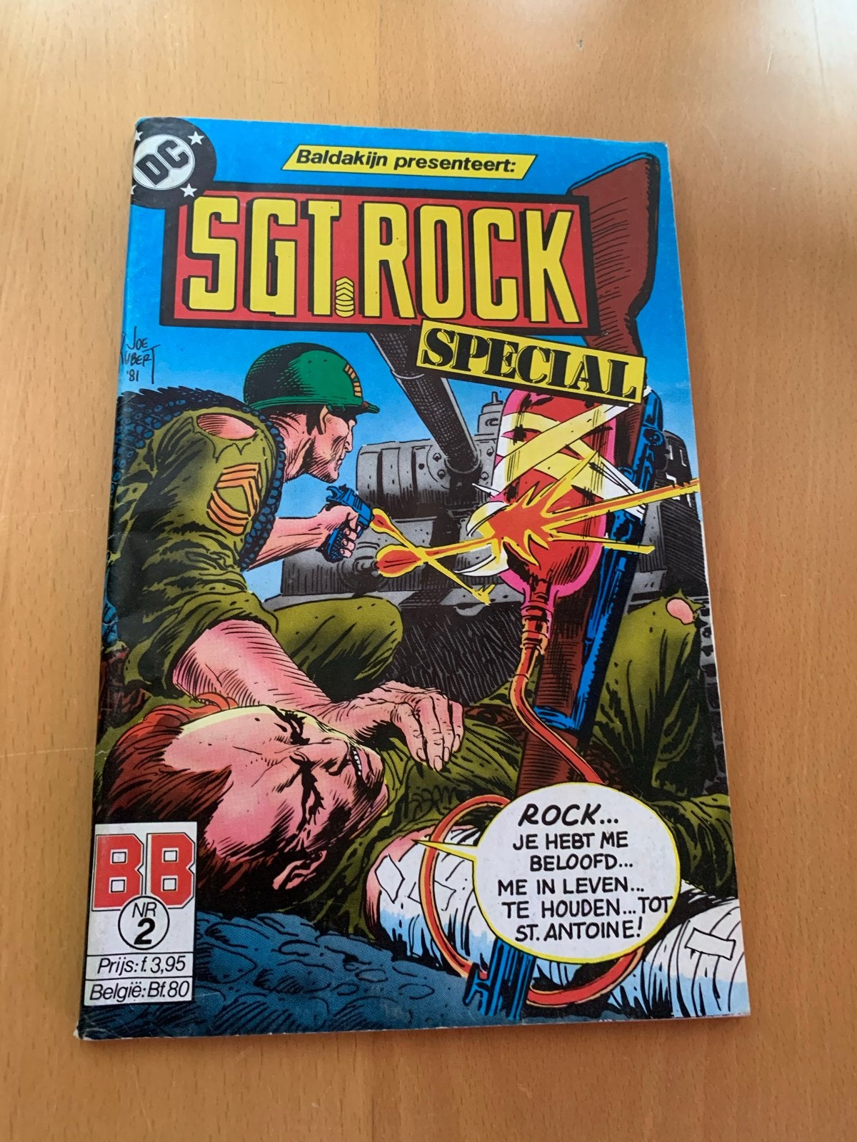 Sgt. Rock Special - Baldakijn presenteert - Nr. 2, Boeken, Eén stripboek, Ophalen of Verzenden, Gelezen