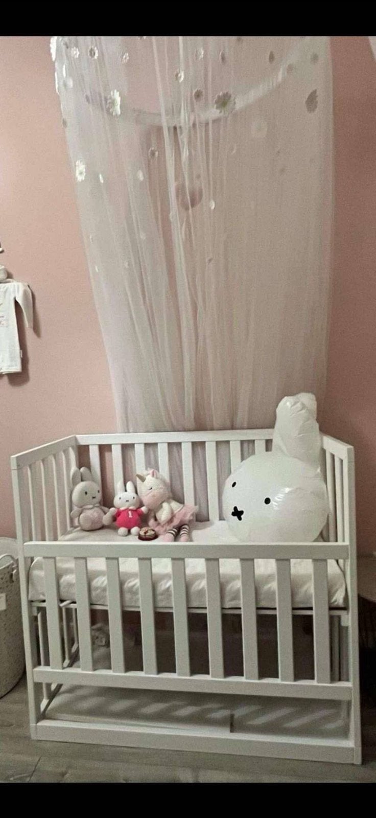 Kinderbed ledikant Co-Sleeper !!!, Ophalen, Zo goed als nieuw, Jongetje of Meisje