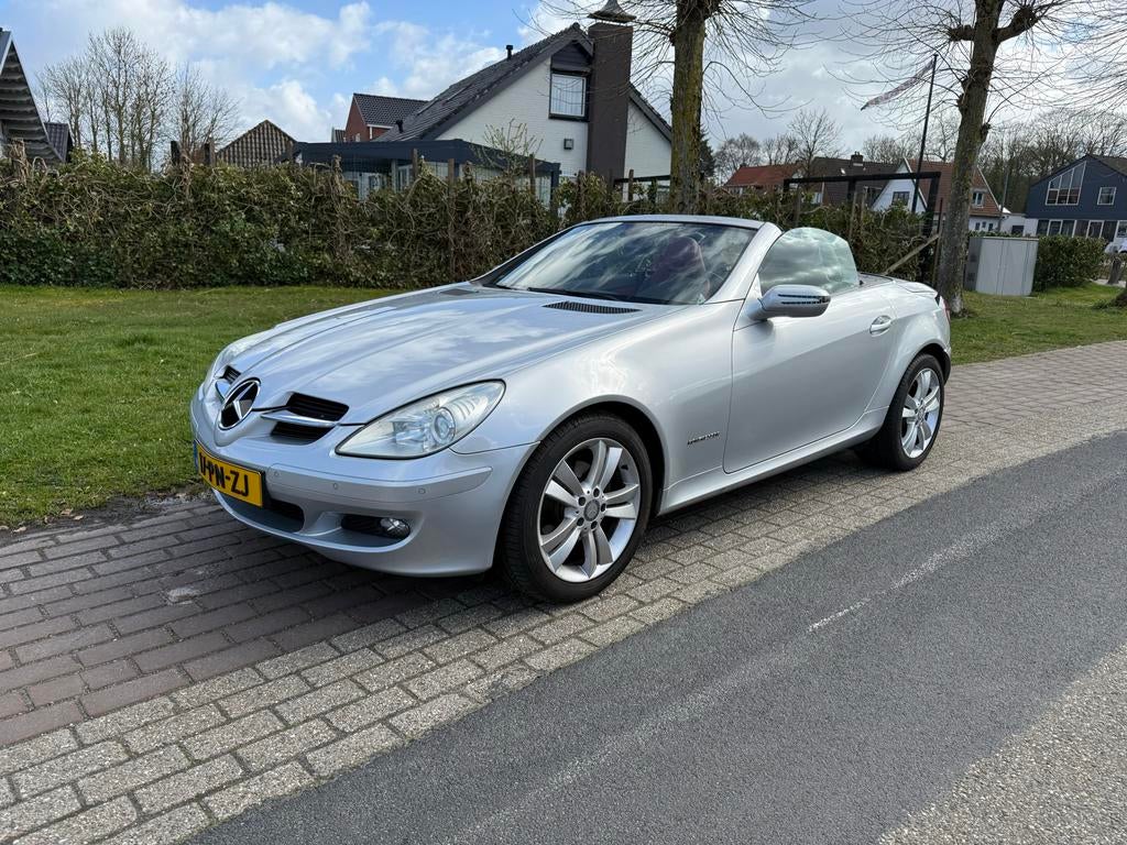Mercedes-Benz SLK 1.8 Slk200 Kompr AUT 2004 Airscarf, Auto's, Automaat, Achterwielaandrijving, 4 cilinders, Cabriolet