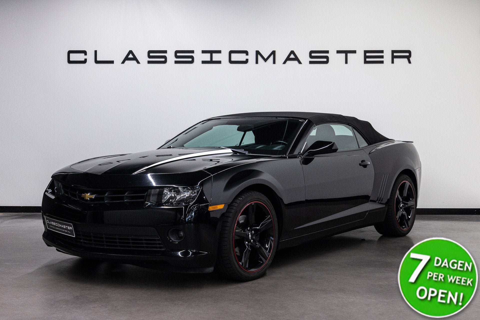 Chevrolet Camaro Convertible (bj 2014, automaat), Auto's, Automaat, Euro 5, Stof, Cabriolet