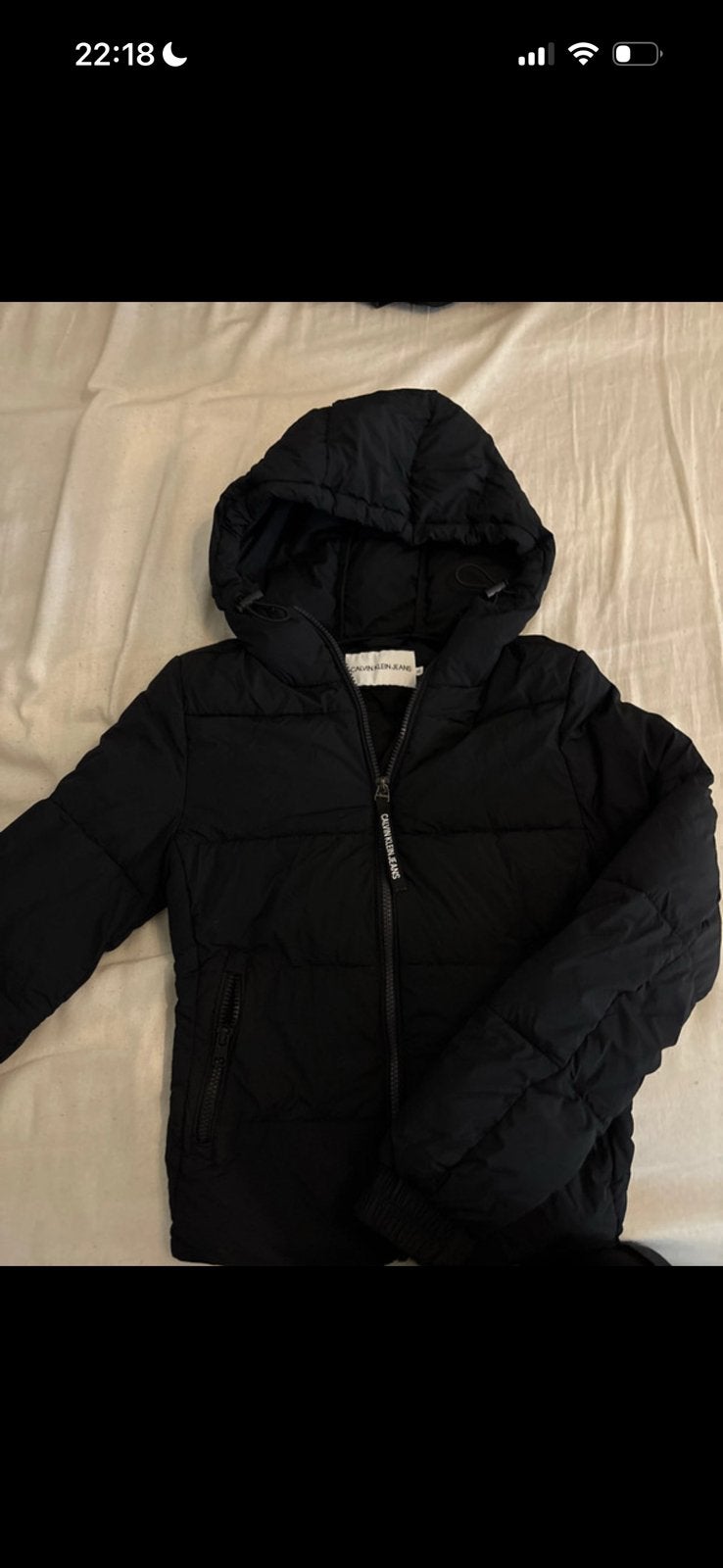 calvin klein jad, Ophalen of Verzenden, Zo goed als nieuw, Maat 34 (XS) of kleiner, Zwart