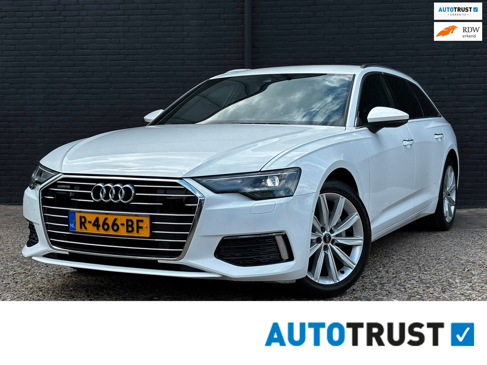 Audi A6 Avant 40 TDI quattro S edition CAMERA|148543KM|STOEL, Auto's, Automaat, 2000 kg, Zwart, Leder