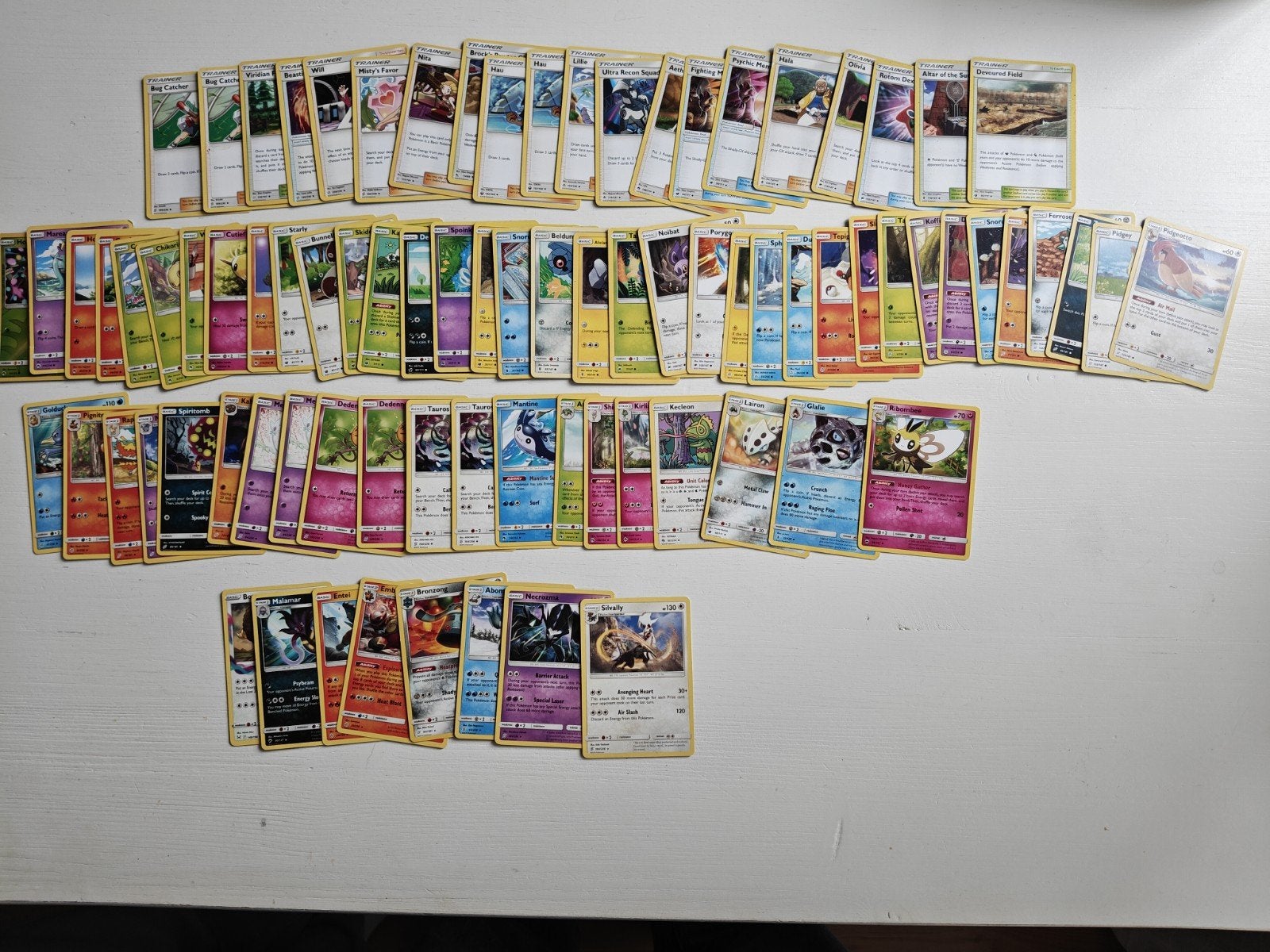 Pokemon kaarten, Sun and Moon, Postzegels en Munten, Ophalen of Verzenden