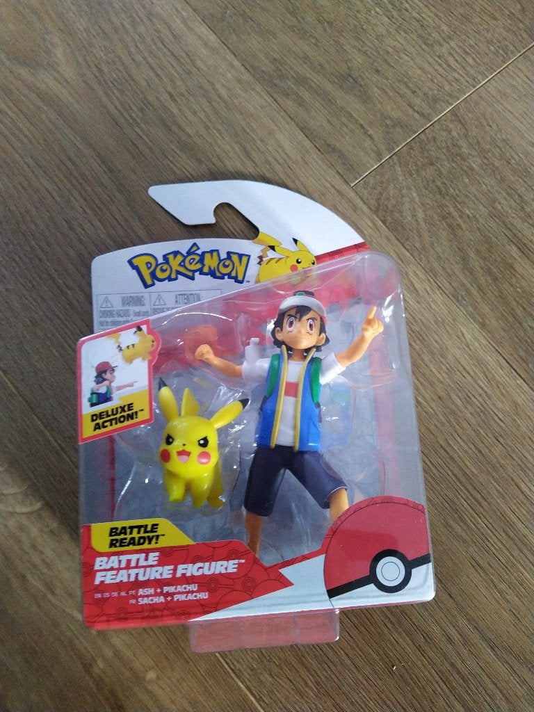 Pokémon Ash & Pikachu Actiefiguur - Nieuw in Verpakking!, Ophalen of Verzenden, Nieuw