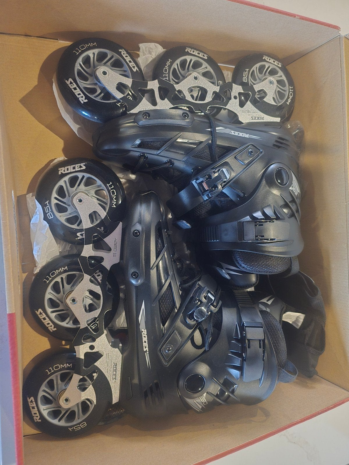 Roces EGO 3X110 TIF Inline Skates - Maat 42, Sport en Fitness, Skeelers, Ophalen