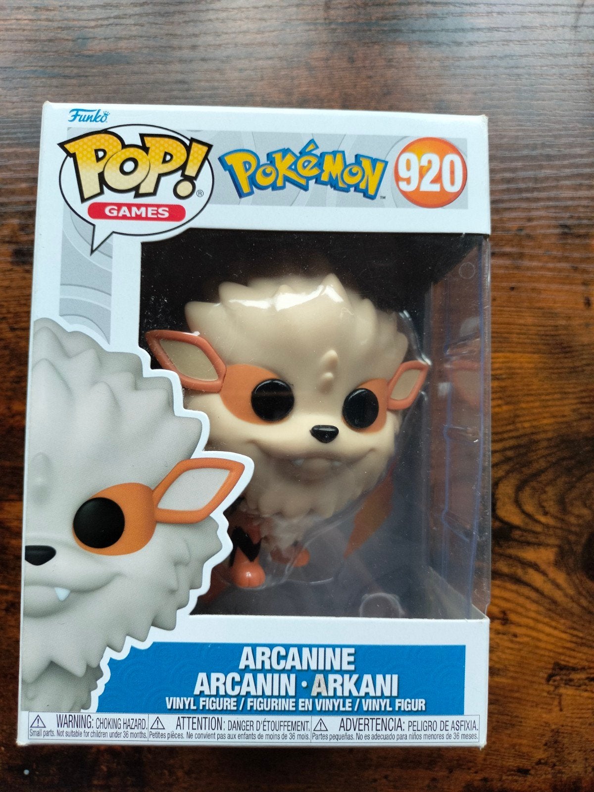 Pokémon Arcanine Funko Pop nieuwstaat, Ophalen of Verzenden, Nieuw
