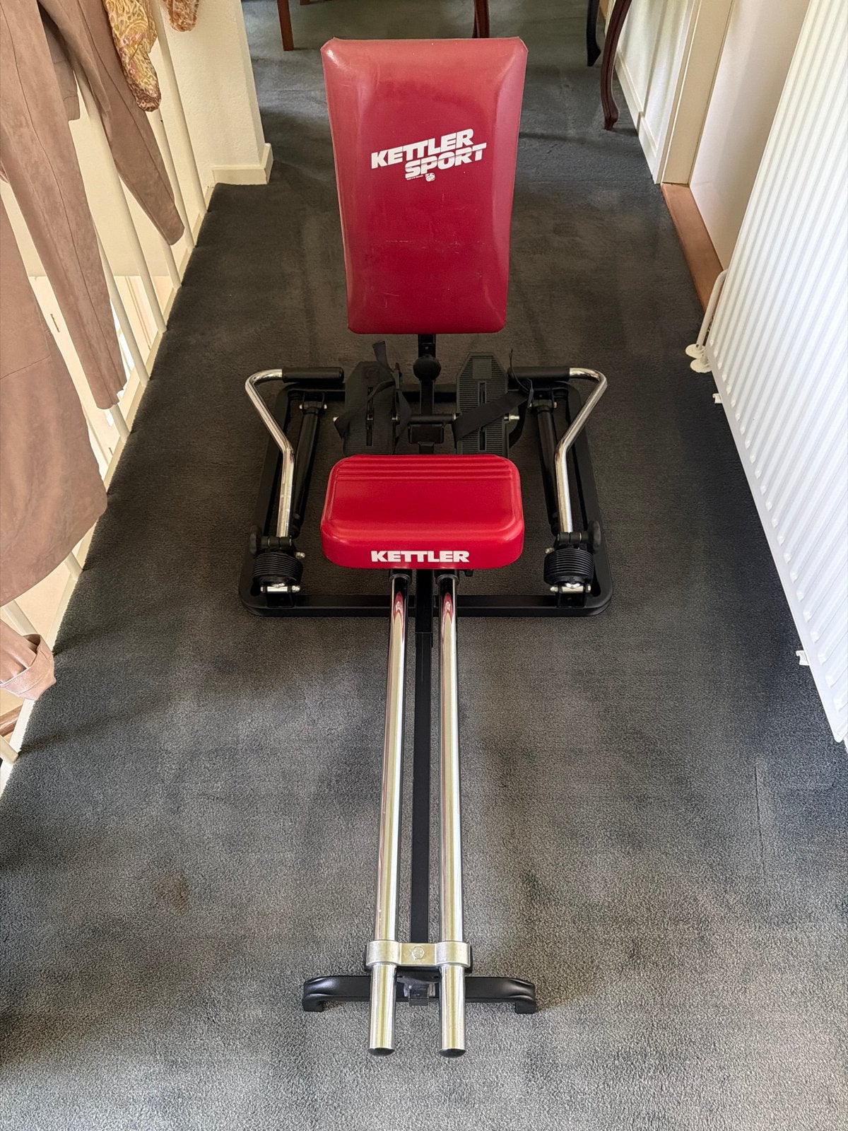 Kettler Sport Roeitrainer - Compact en Efficiënt, Sport en Fitness, Gebruikt, Armen, Ophalen of Verzenden, Metaal