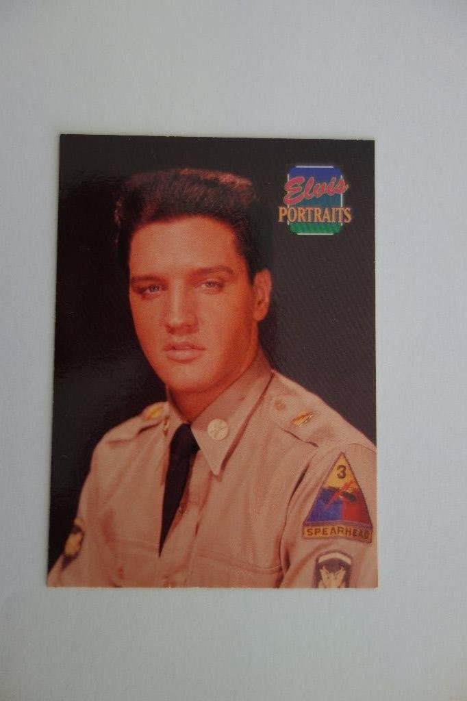 Elvis Presley kaartje met afbeelding, Ophalen of Verzenden, Zo goed als nieuw, Foto of Kaart