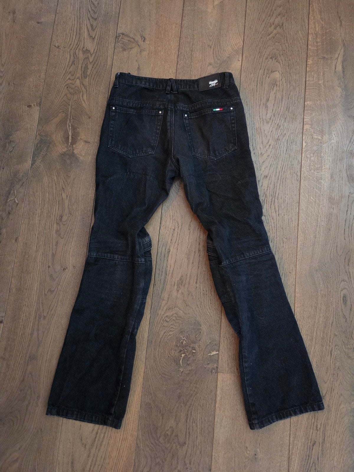 Vanucci Motorjeans Maat 50 - Zwart, Heren, Vanucci, Ophalen of Verzenden, Broek | textiel