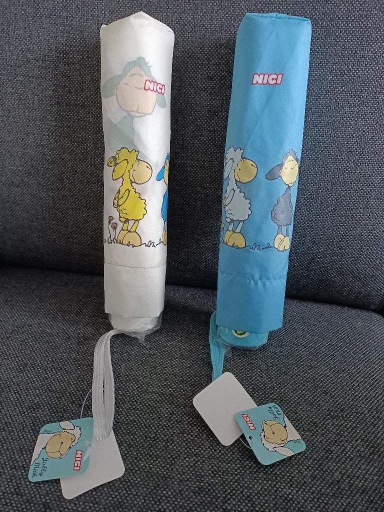 Nici paraplu schaap, blauw of wit, Ophalen of Verzenden, Nieuw, Wit