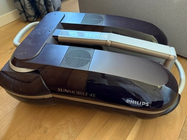 Philips zonnehemel Sunmobile 4S HB971, Ophalen, Gebruikt, Zonnebank enkelzijdig, Minder dan 10 lampen