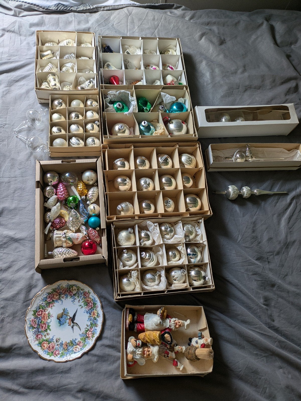 Oude, antieke, vintage kerst spullen, Ophalen