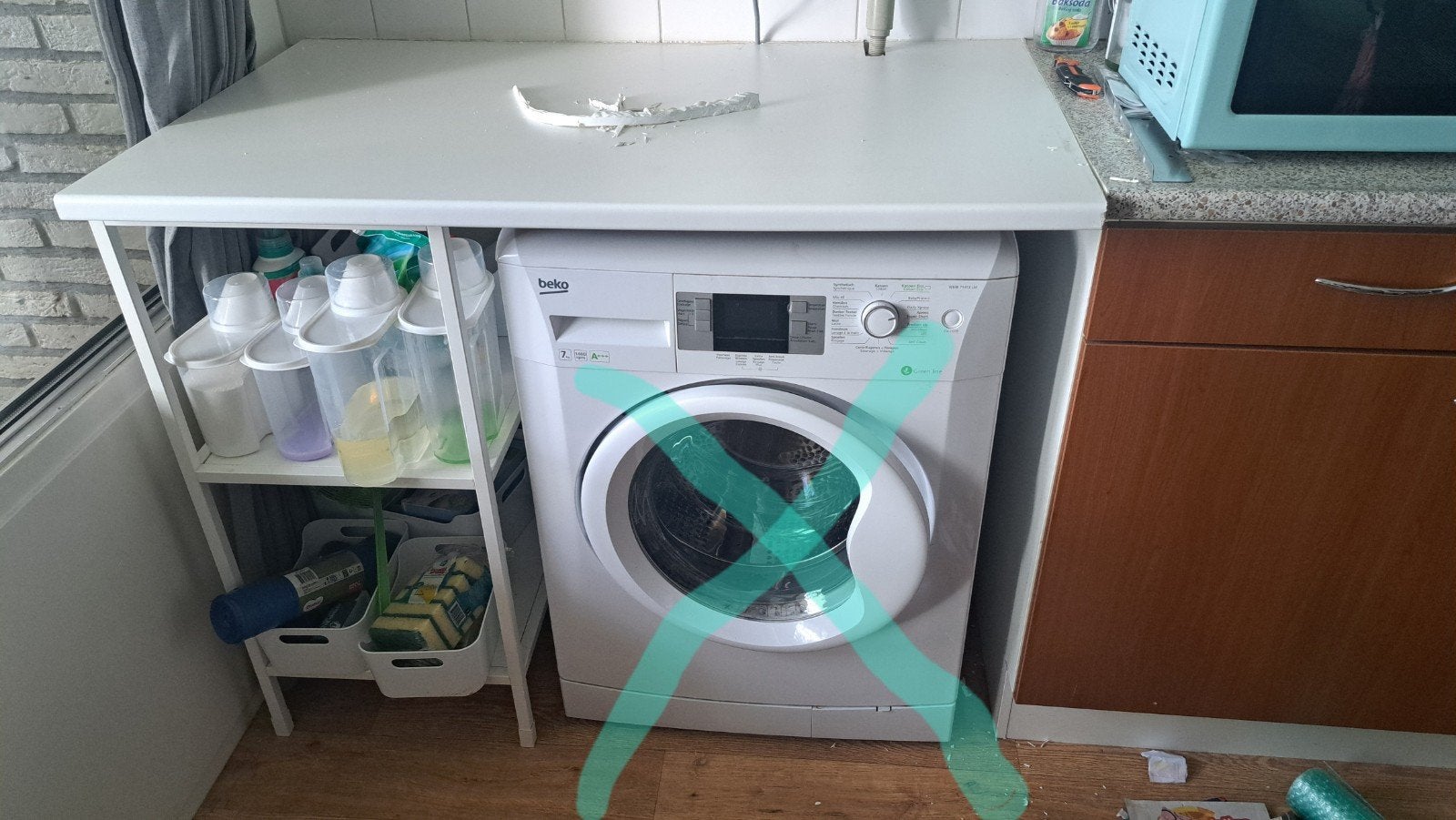ikea Enhet opbergcombinatie voor wasmachine, Ophalen, Gebruikt, 50 tot 100 cm, Minder dan 100 cm