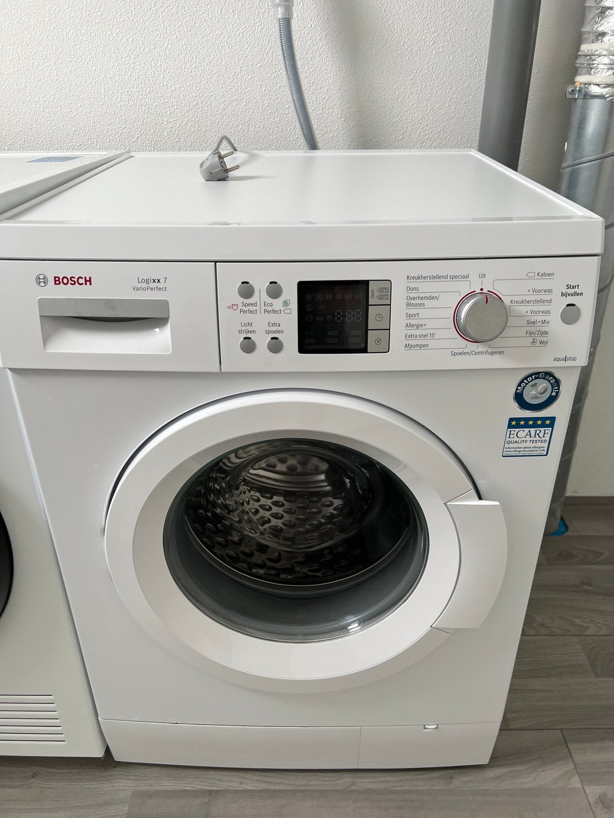 Bosch Logixx 7 VarioPerfect Wasmachine - Zo goed als nieuw, Ophalen, 6 tot 8 kg, Gebruikt, 1600 toeren of meer
