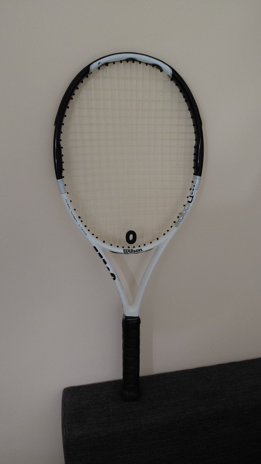 Wilson tennisracket, Ophalen