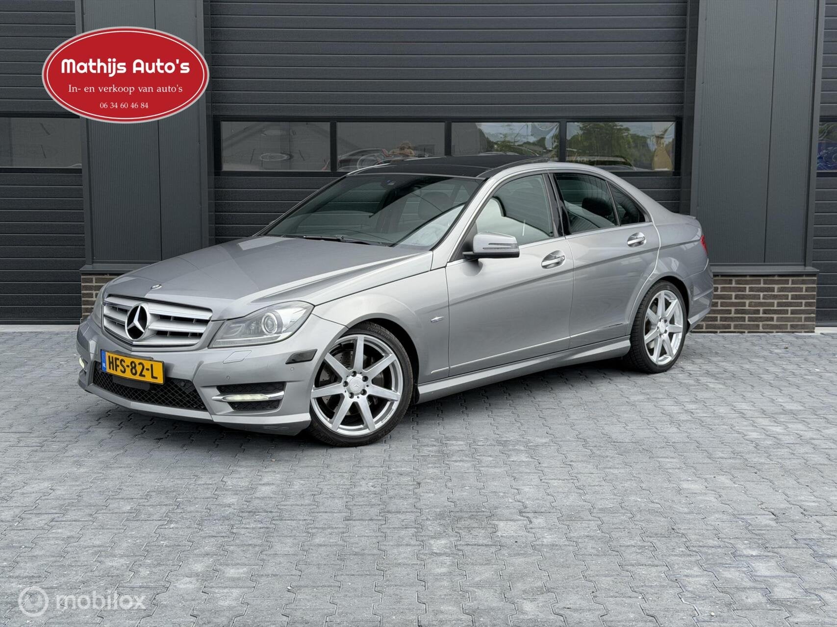 Mercedes C-klasse 350 4M Elegance Dakje leder! Nette staat!, Auto's, Automaat, Euro 5, Start-stop-systeem, 14 km/l
