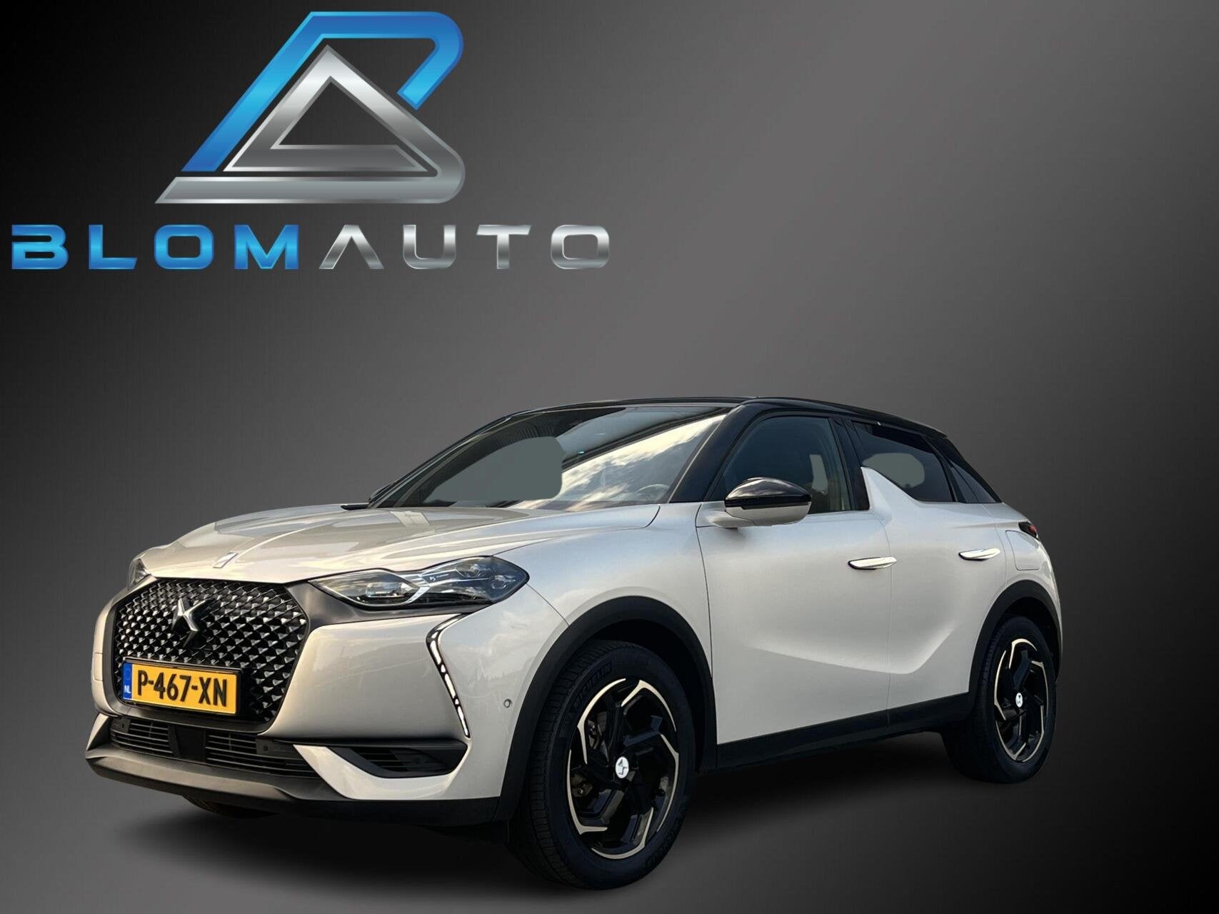 Ds 3 Crossback E-Tense Rivoli 50 kWh LEDER+MATRIX LED+KEYLES, Auto's, 330 km, 136 pk, Gebruikt, Zwart
