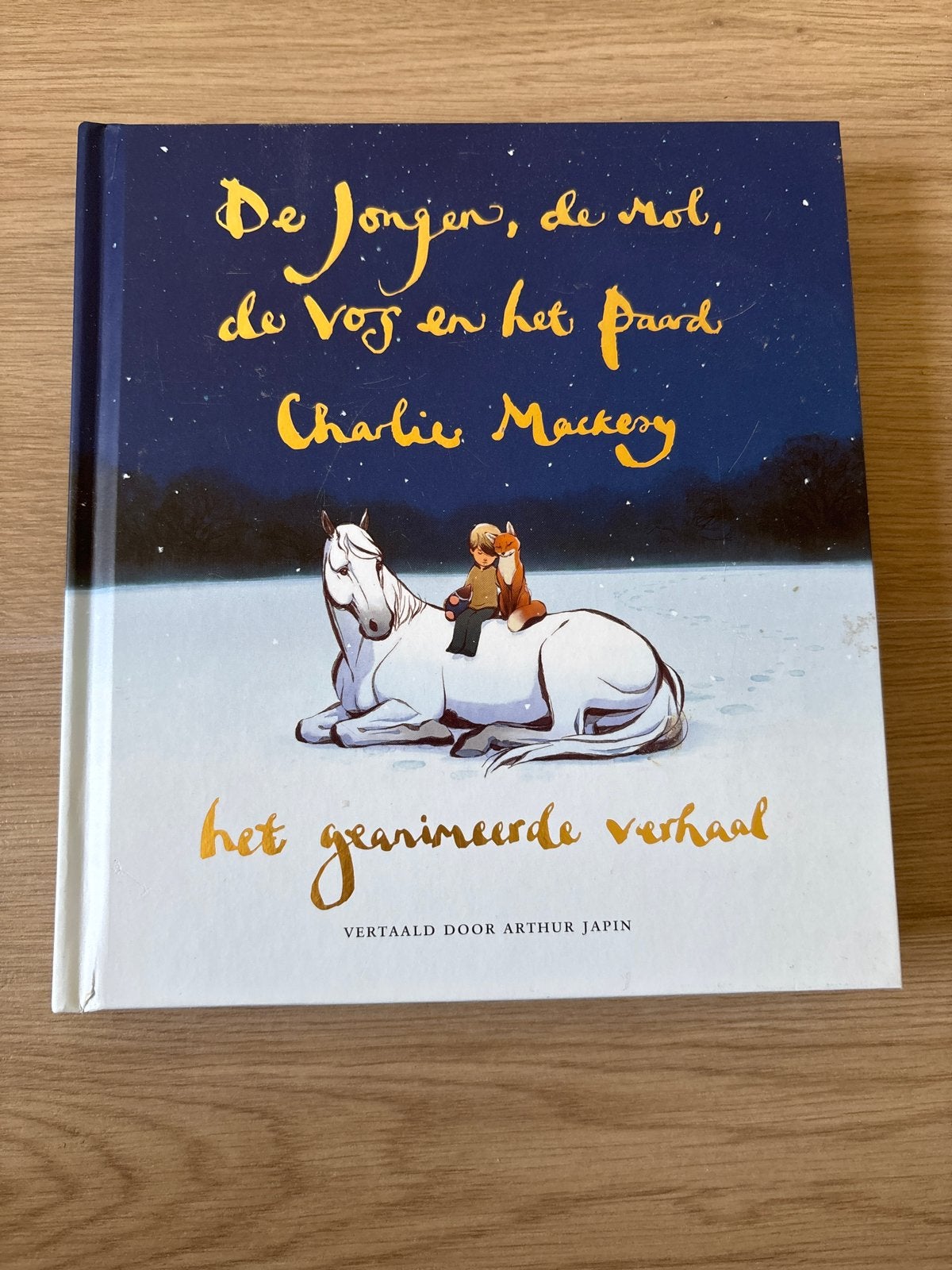 De jongen, de mol, de vos en het paard. Geanimeerd, Boeken, Ophalen of Verzenden, Zo goed als nieuw, Charlie Mackesy