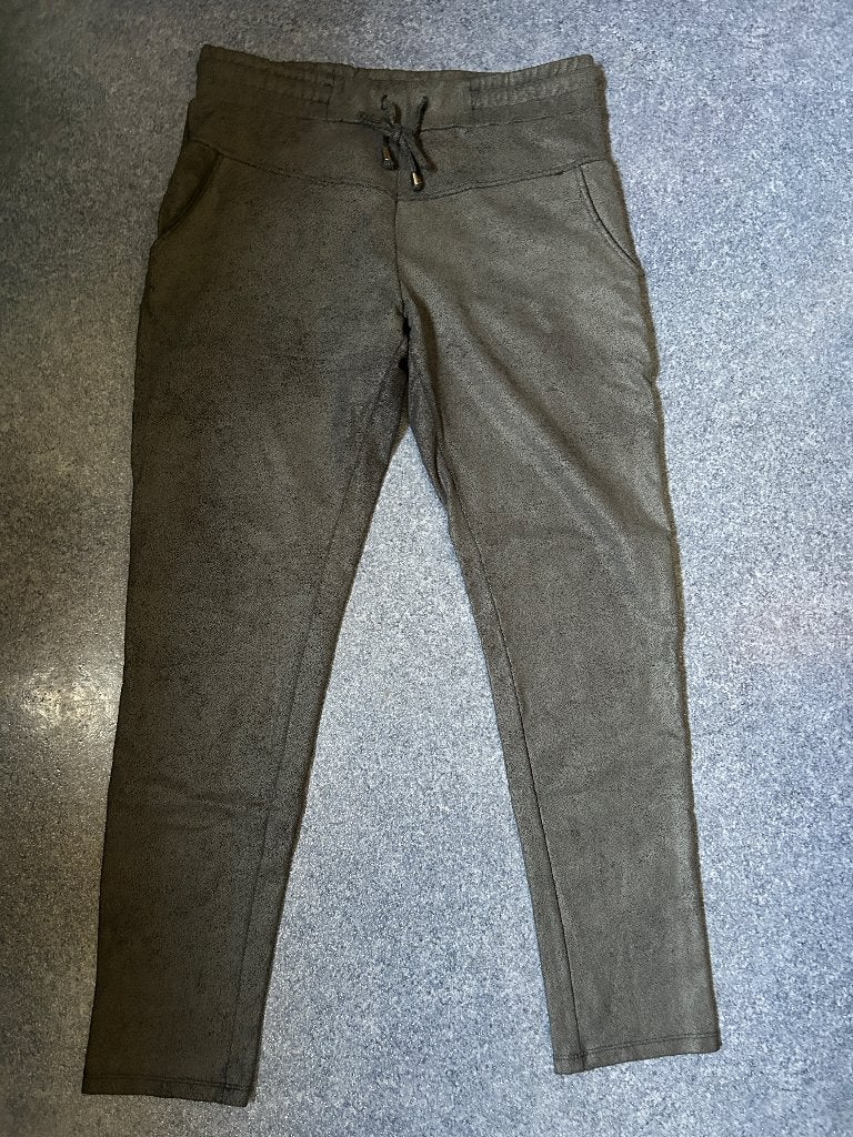 Zoso cracked pantalon grijs mt M z.g.a.n., Kleding | Dames, Broeken en Pantalons, Zo goed als nieuw, Maat 38/40 (M), Grijs, Lang