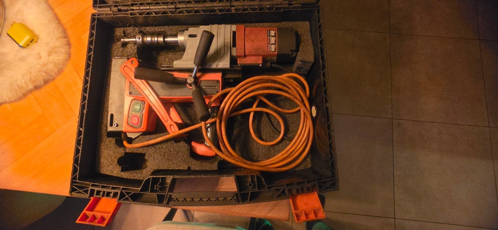 magneetboormachine Alfra Rotabest, Doe-het-zelf en Verbouw, Ophalen, Gebruikt, 600 watt of meer, Overige typen