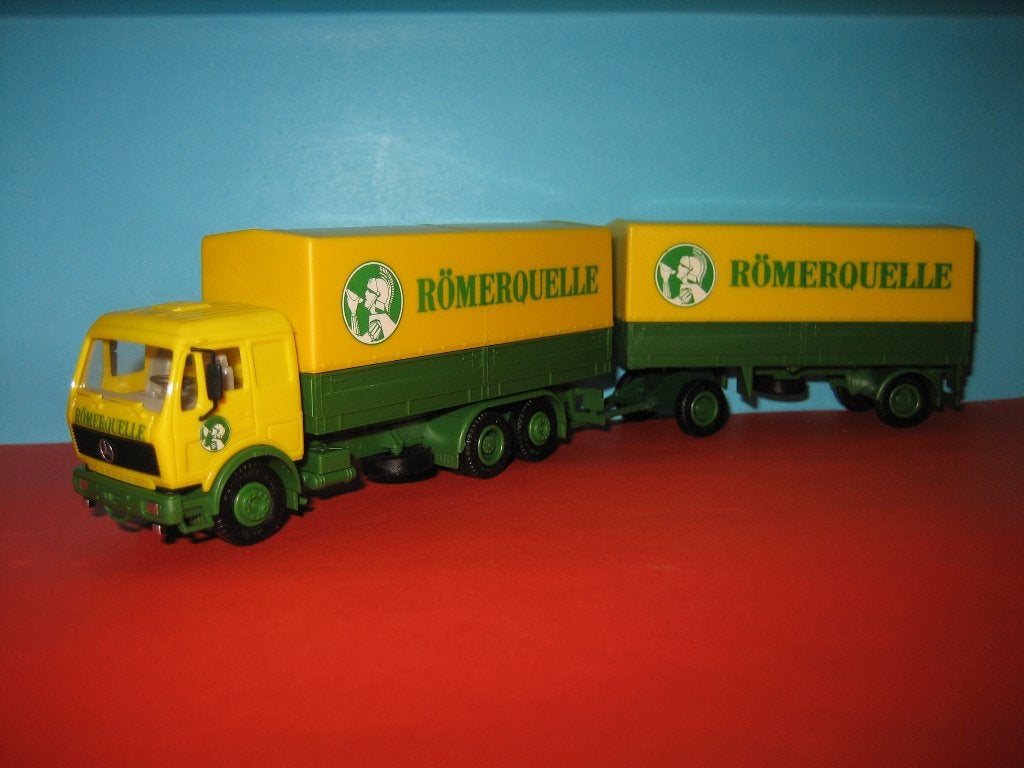 Romerquelle  MERCEDES  combi  Herpa, Ophalen of Verzenden, Zo goed als nieuw, Bus of Vrachtwagen, Herpa